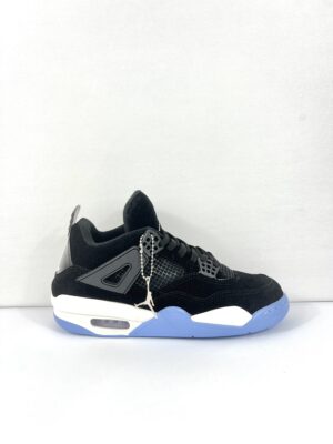 Tênis Air Jordan 4 - Preto/Branco/Azul