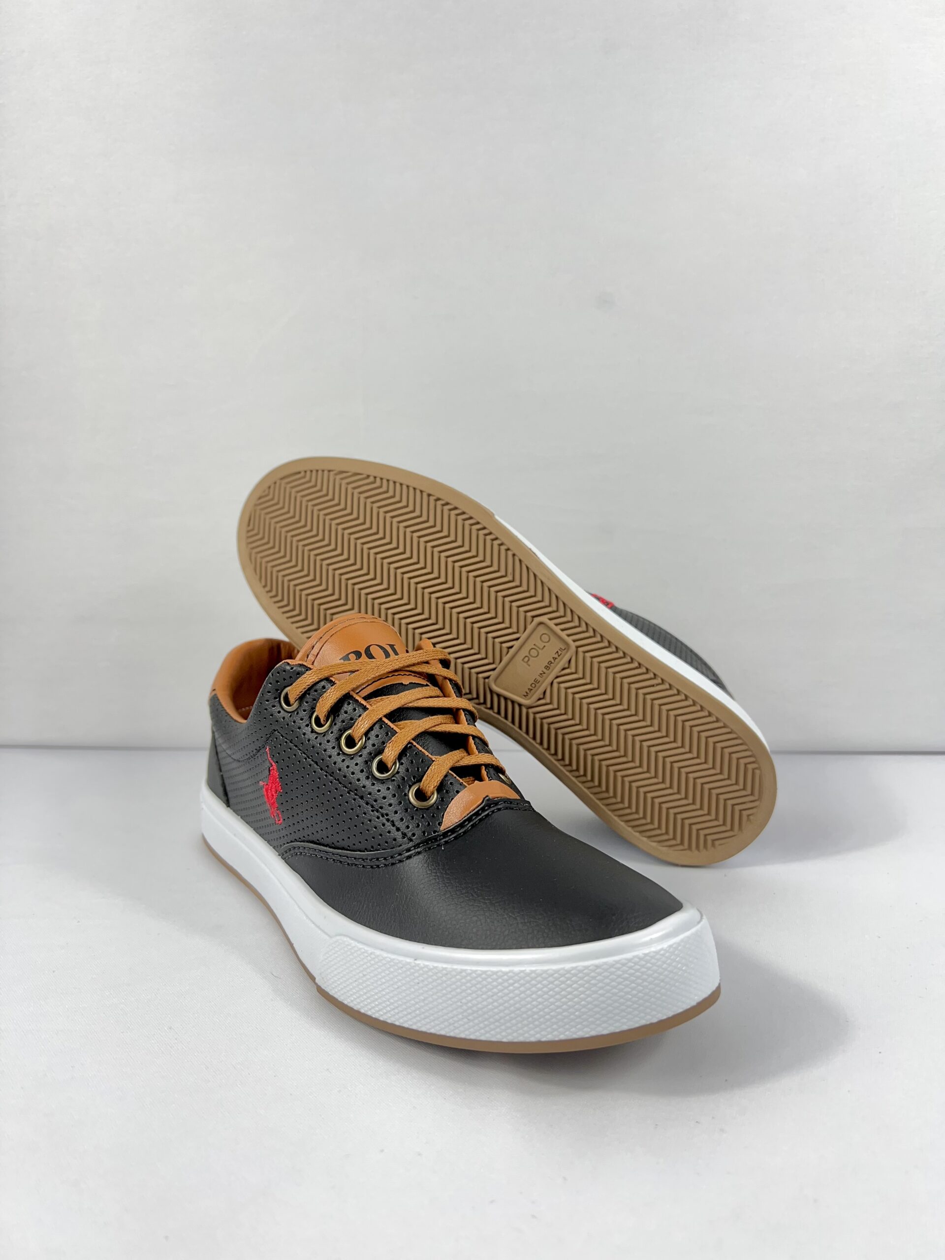 Sapatênis Polo Casual Preto