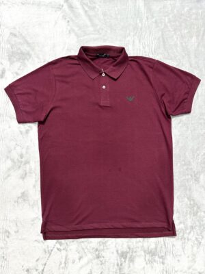 Camisa Polo Armani - Cor Vinho