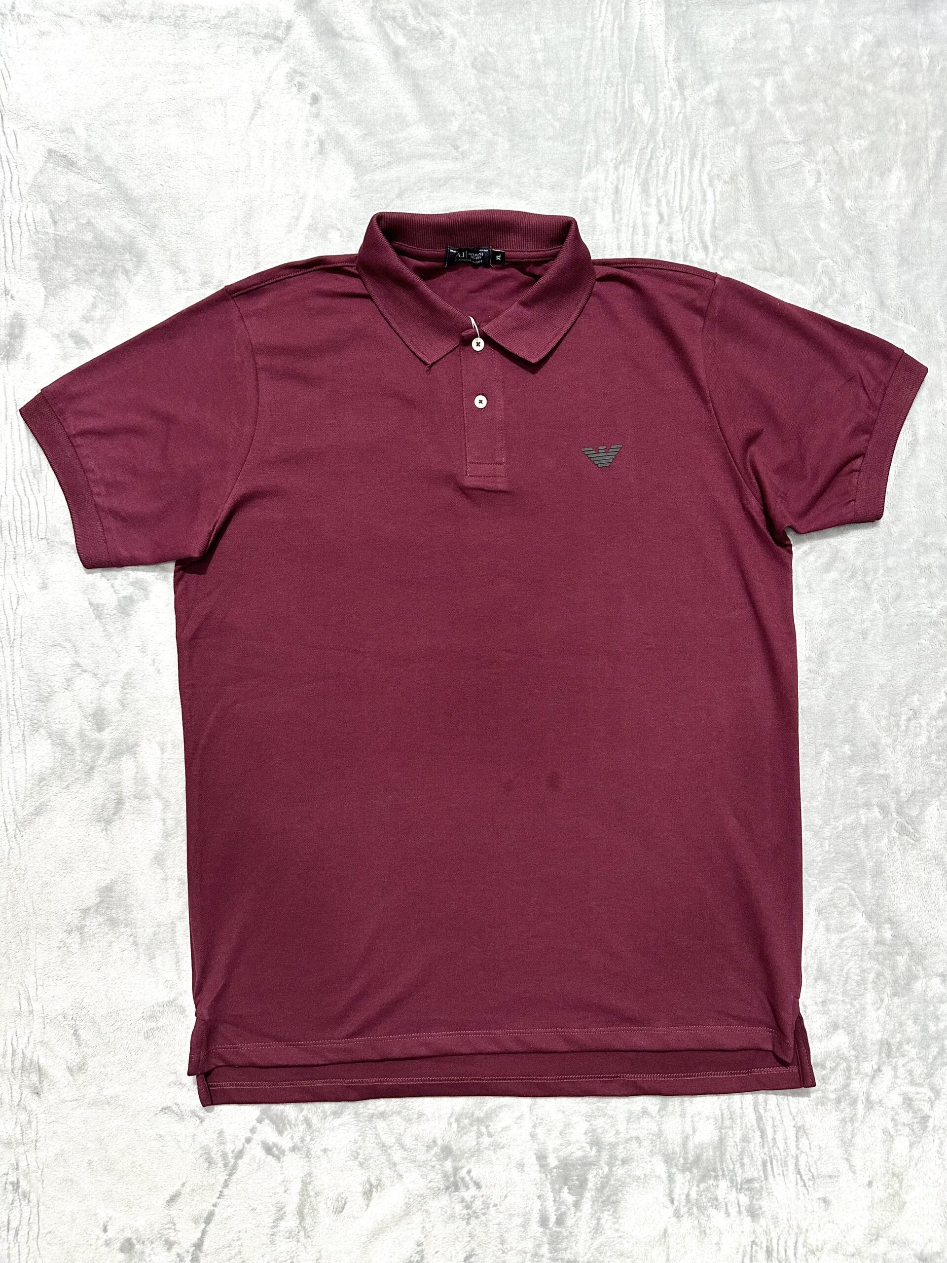 Camisa Polo Armani - Cor Vinho