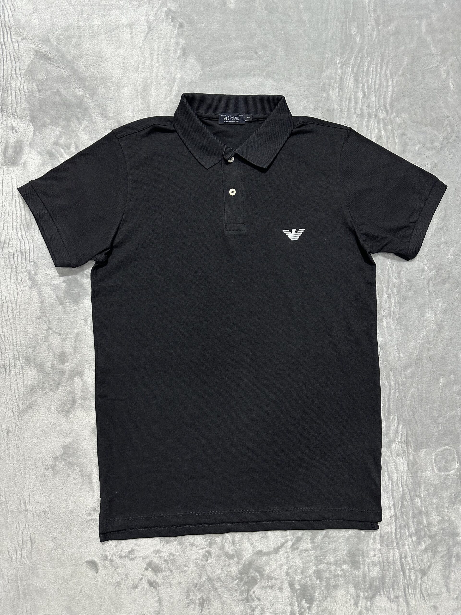 Camisa Polo Armani - Cor Preta