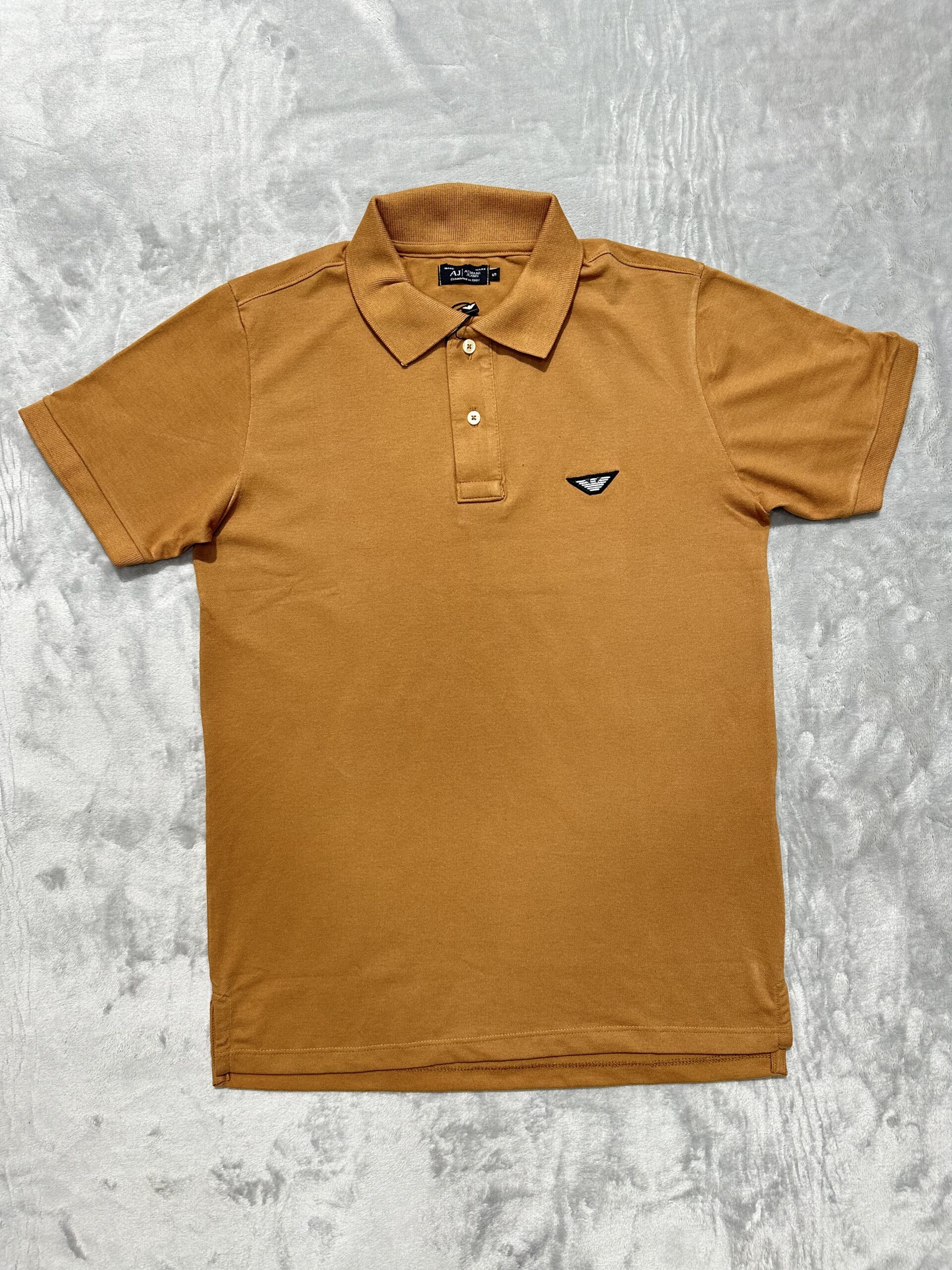 Camisa Polo Armani - Cor Caramelo