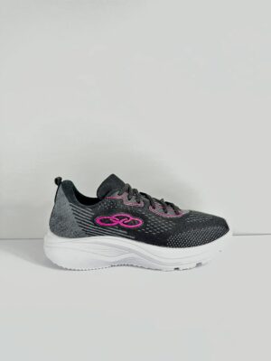 Tênis Olympikus Mega Feminino - Preto/Rosa e Branco/Rosa